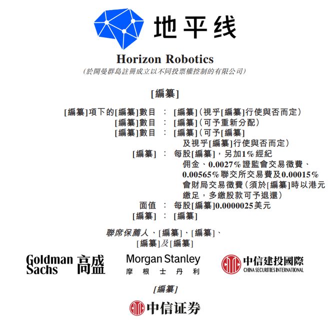 中信建投保荐年度港股最大IPO，地平线成功上市，智能驾驶龙头企业瞩目亮相